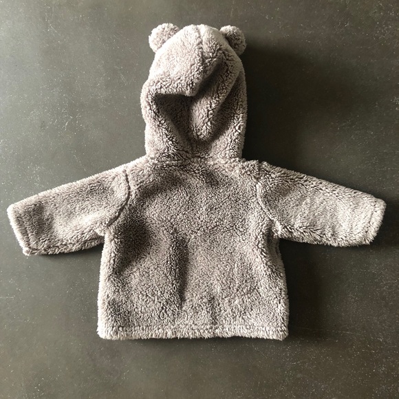 Carter’s Sherpa Hooded Baby Jacket - 3 months - Picture 3 of 5